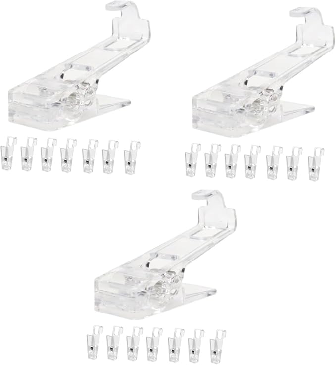 NUOBESTY 24pcs -Skid Clothes Hanger Clips Laundry Clips by NUOBESTY
