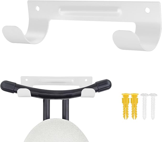 Ironing Board Hanger, Wall Mount Ironing Board Holder by CALIDAKA