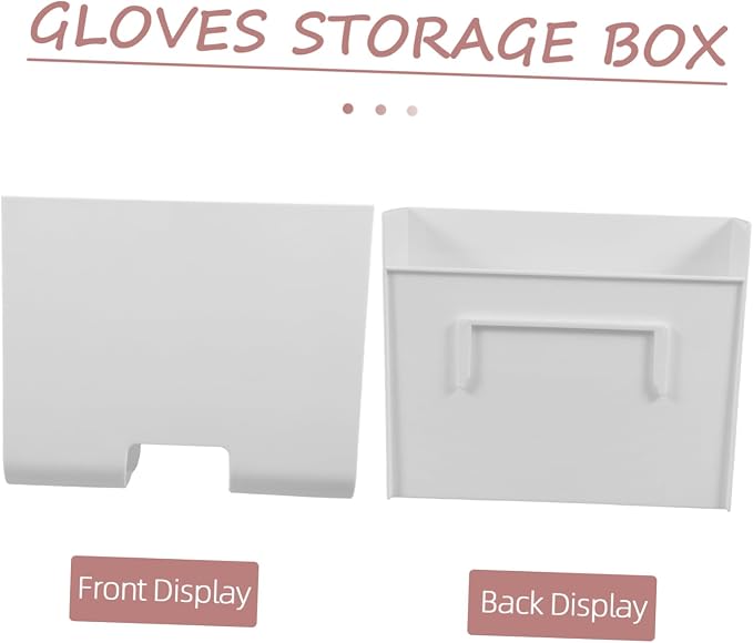 Kitchen Disposable Glove Storage Box Wall-mounted Holder - Image 9