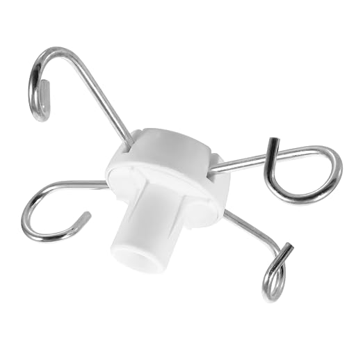 Stainless Steel Pole Hook Sturdy Rack Accessory by HOME
