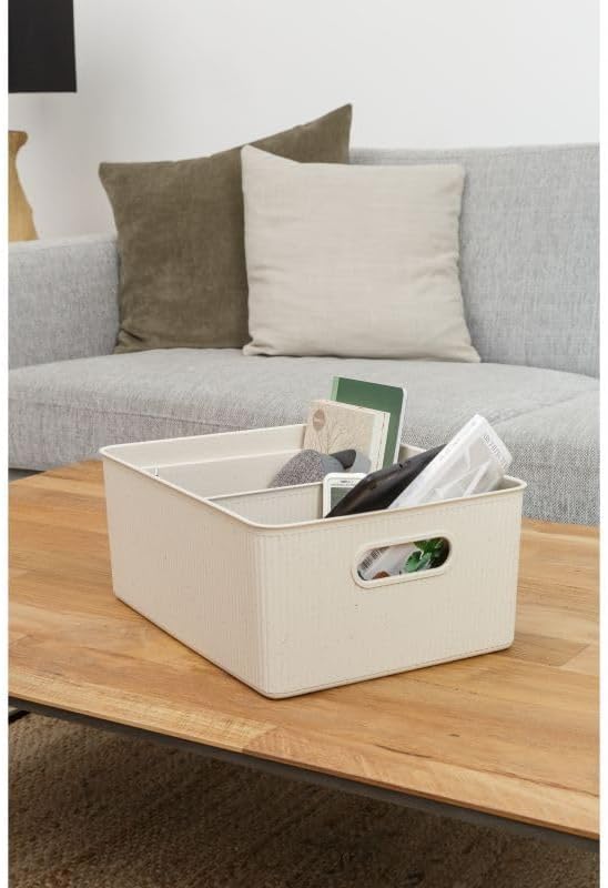 Superio Eco-Friendly Decorative Plastic Storage Bin - Image 8