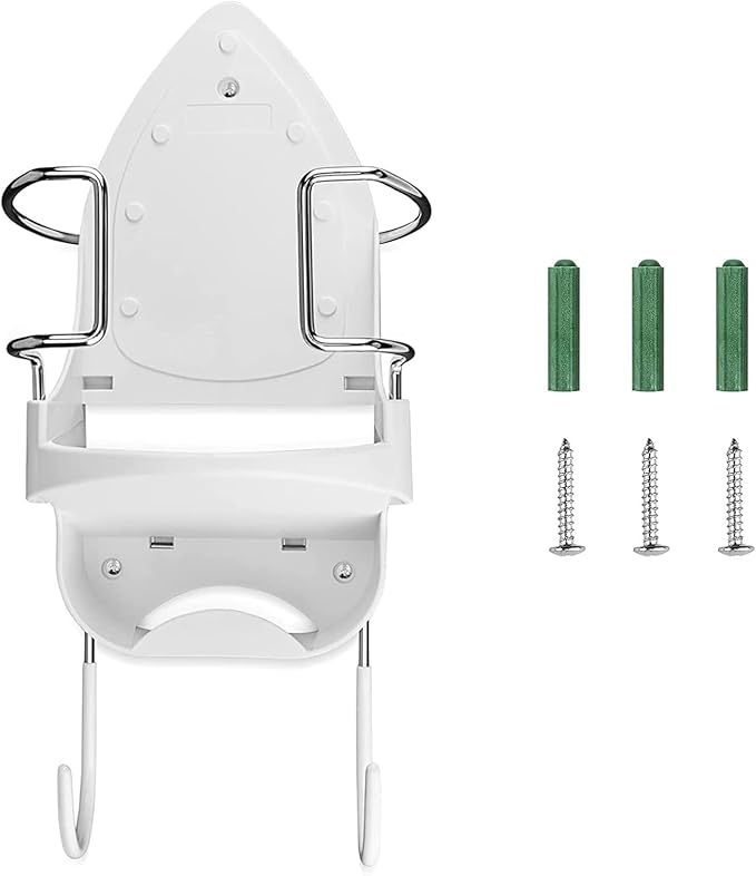 DOUBLE 2 C Ironing Board Hanger Wall Mount Electric Iron Holder Iron and by DOUBLE2C