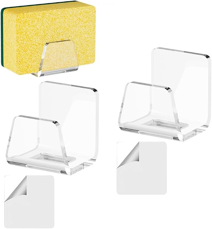 Acrylic Rack Space Saving Sponge Organizers - Image 6