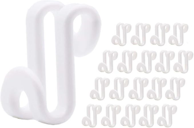 60 Pcs Clothes Hanger Connector Hooks, Mini Cascading Hanger Hooks by Kclongvs