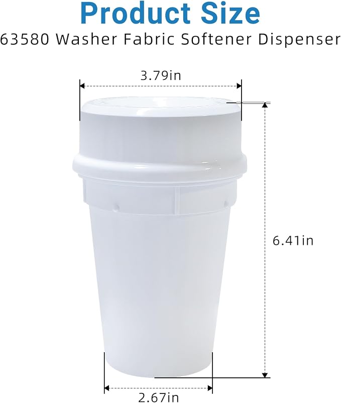 63580 Washer Fabric Softener Dispenser Fits - Image 2