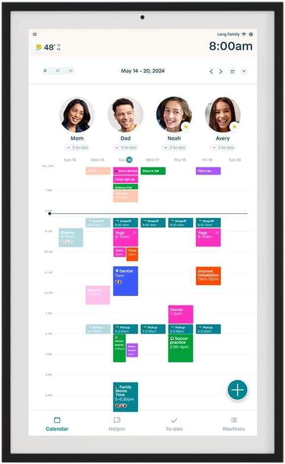 Hearth Display 27" Digital Calendar by HearthDisplay