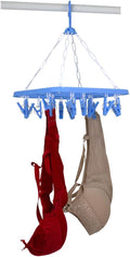 Home Basics 20 Hook Hanging Clothing Drying Rack, Rotates 360 Degrees, Indoor by HomeBasics