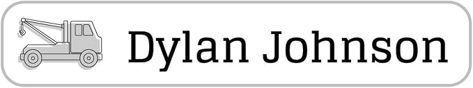 Name Bubbles - Custom Name Tags - Personalized Daycare, & Camp Labels, Iron-On - Image 2