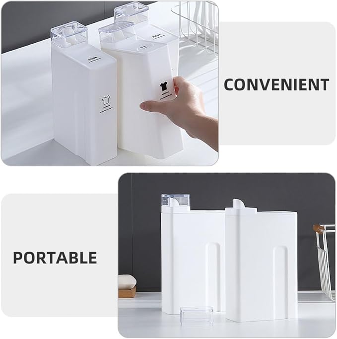 Large Capacity Laundry Detergent Bottle Multipurpose Refillable Soap Dispenser - Image 8