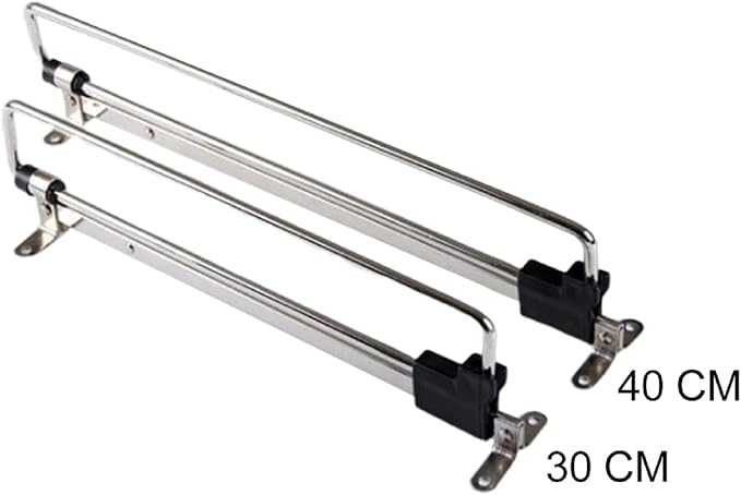 Retractable Closet Pull Out Rod Closet Valet Rod Extending Rail Pull Out Hanger - Image 7