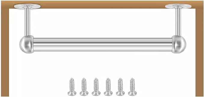 WDJBPSH Closet Rod Bracket for Hanging Clothes, U by WDJBPSH