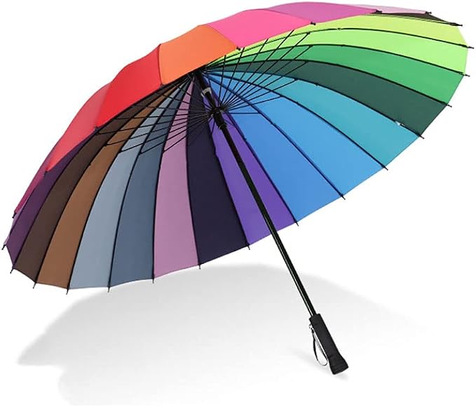 Windproof Golf Umbrella Automatic Open Canopy Rain Umbrella Oversize Vented by Unknown