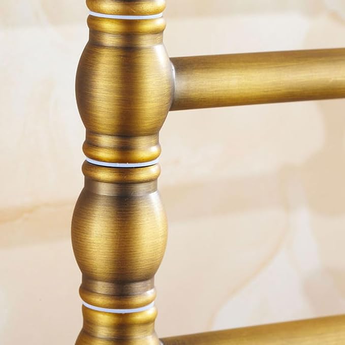 Vintage Swivel Towel Rack Bar Rails Gold - Image 6