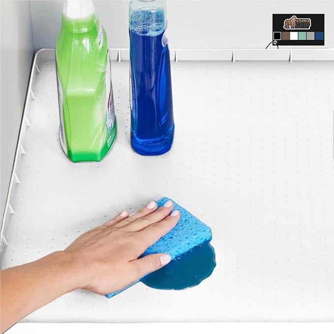 GORILLA GRIP Waterproof Silicone Under Sink Mat by GorillaGrip