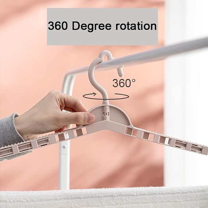 4 Pack Extra Large Hangers Big Clothes Hangers Enlarge Adjustable Shoulder - Image 5