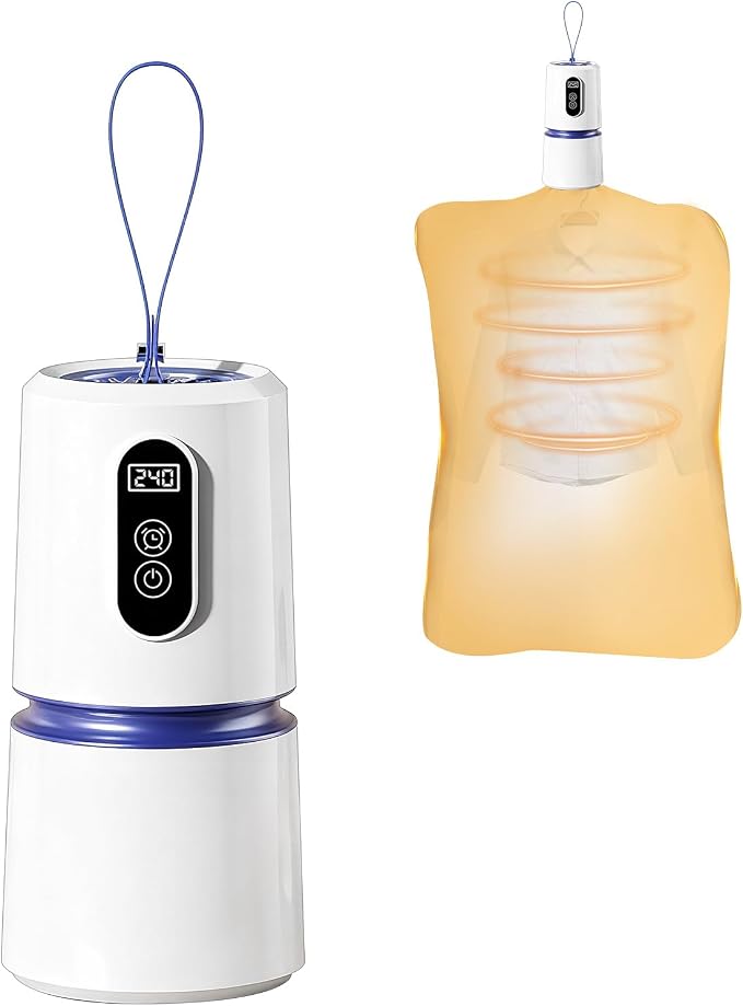 BORUiT Portable Clothes Dryer, Quick Drying Mini Laundry Dryers by BORUIT