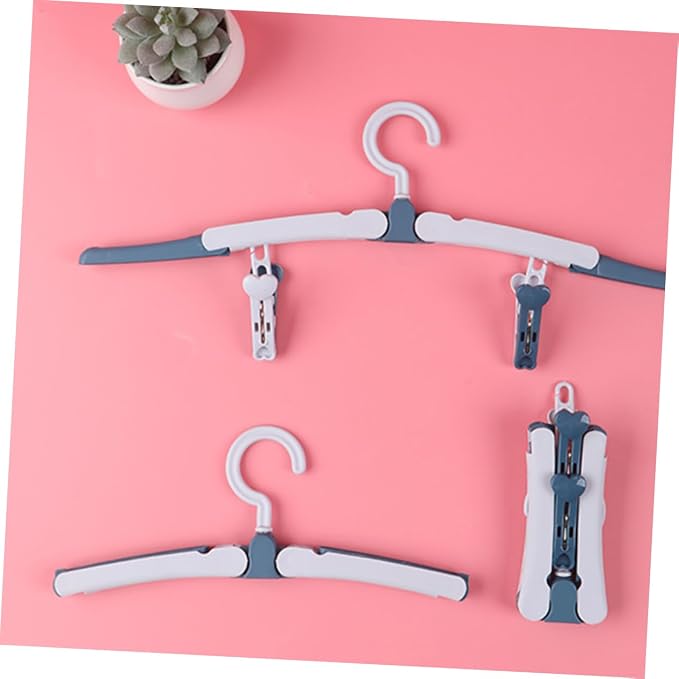 Unomor Portable Travel Hanger Set 4pcs Foldable Drying Rack Space-Saving - Image 9