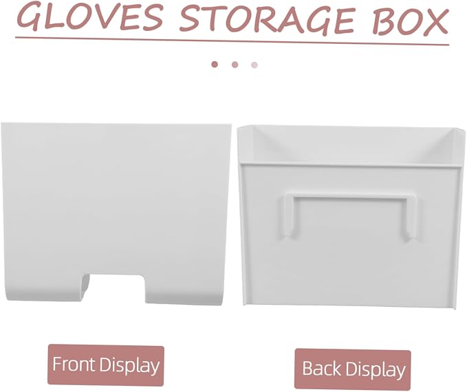 Alipis Household Glove Dispenser Box Wall-mounted Storage Holder - Image 7