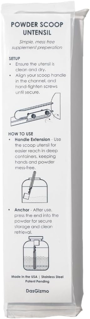 Scoop Handle – for Protein Powders, Meal Replacements, Mass Gainers, and - Image 6