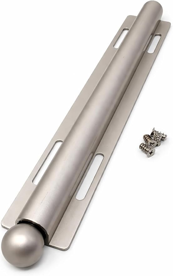 12-Inch Long Expendable and Reversible Pullout Closet Wardrobe Valet Rod by HardwareforHomeBusiness
