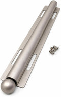 12-Inch Long Expendable and Reversible Pullout Closet Wardrobe Valet Rod by HardwareforHomeBusiness