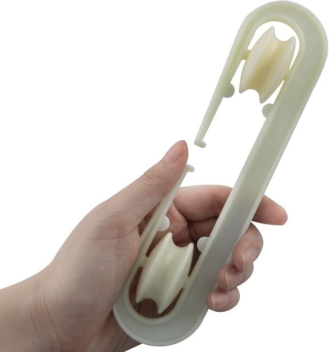 2PCS Plastic Clothes Line Separator Spreader Pulley, Rope Wire Separation Pulley - Image 3