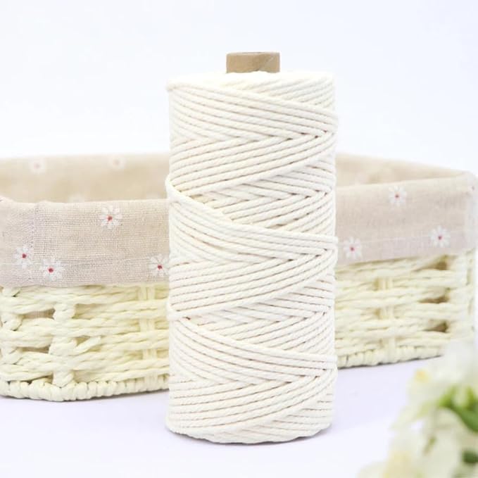 2/3/4mm Twine Cotton Colored Bakers Twine 109Yard Macrame Cord by Unknown