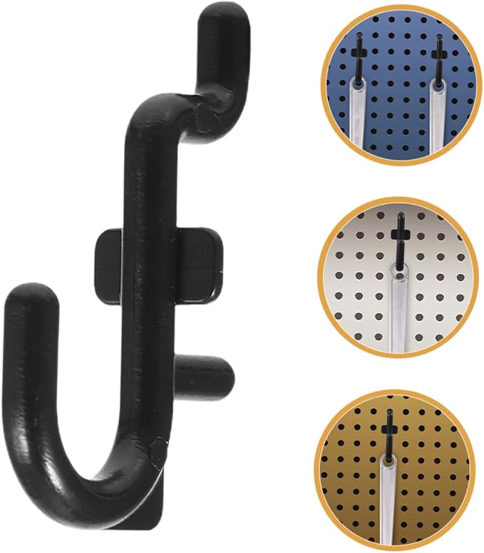 50pcs Heavy Duty Pegboard Hooks - Image 9