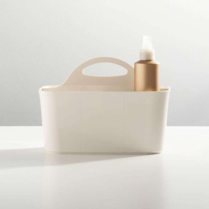 mDesign Small Plastic Shower/Bath Storage Organizer Caddy Tote - Image 5
