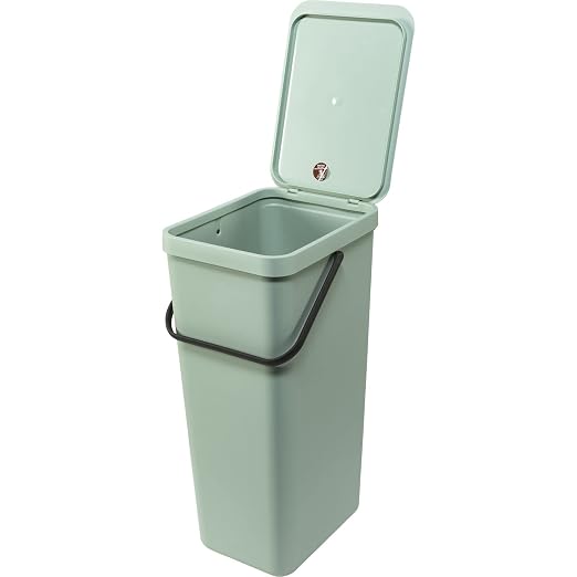 Brabantia Sort & Go Kitchen Recycling Bin | L / 10.6 Gal / 40L | Jade Green | - Image 3