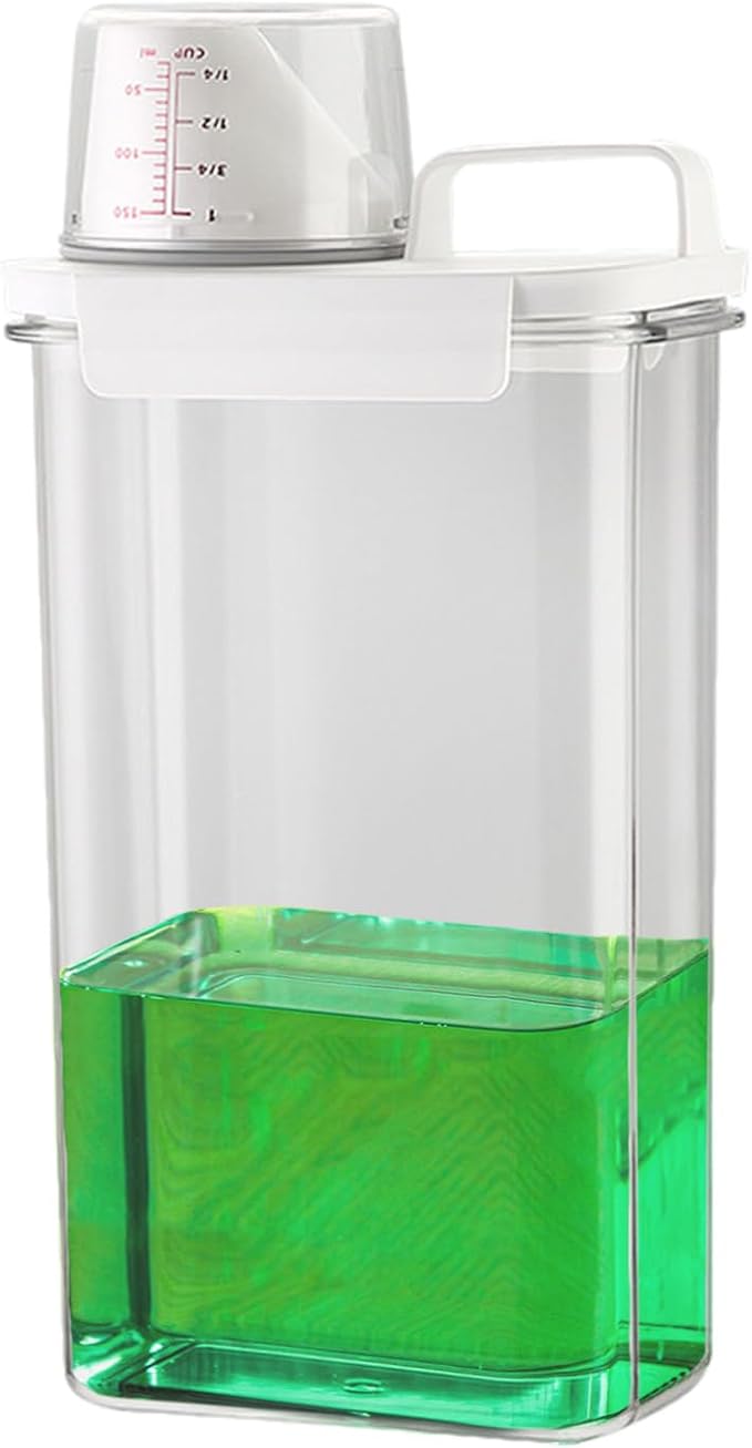 Laundry Detergent Dispenser 2300ml Laundry Detergent Bottle PVC Laundries - Image 8