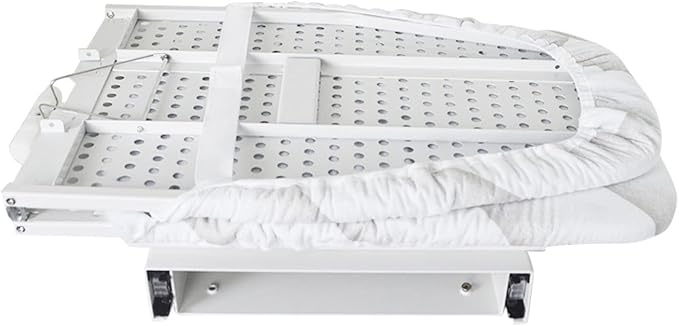 Wall-Mounted Ironing Board, 37.6"x13.7" 180° Rotating Foldable Ironing Station - Image 8