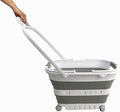 SAMMART 35L Collapsible Plastic Laundry Basket by SAMMART