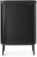 Brabantia Bo Laundry Hamper Hi 2 Compartment Removable Laundry Bag 2 x 12 Gal by BrabantiaUSA