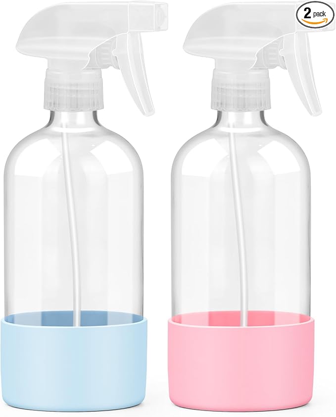 2 Pack Glass Spray Bottles by Worldgsb