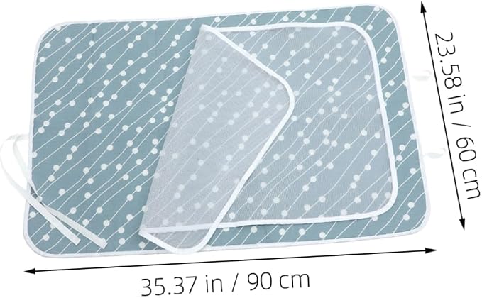 Unomor Foldable Heat Resistant Ironing Mat Portable Insulating Iron Pad - Image 7