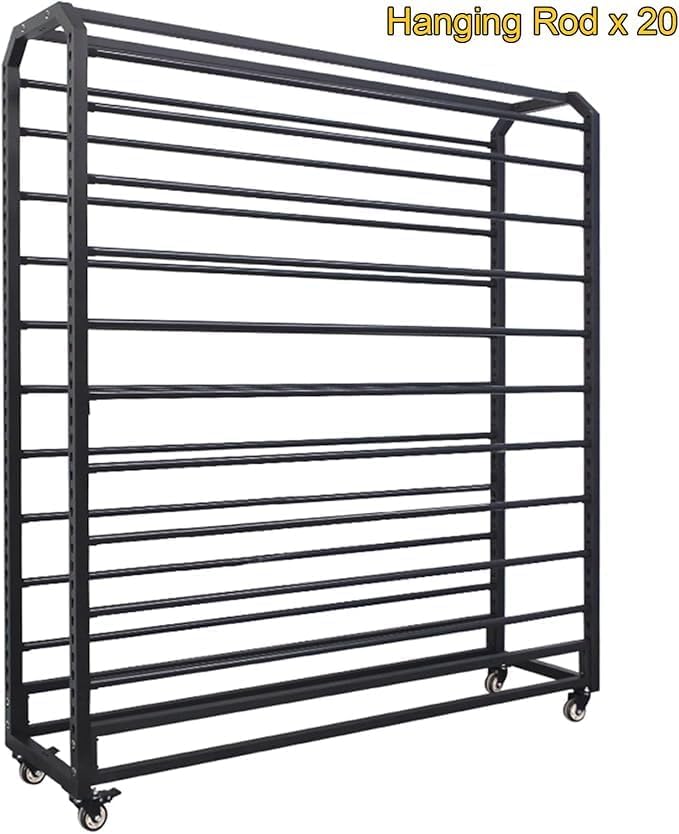 Commercial Fabric Roll Storage Rack - Image 4