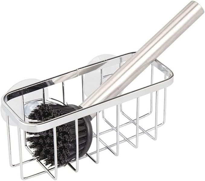 Stainless Steel Rack Drain Basket Sink Dish Drainers Wall Grid Panel Display by Unknown