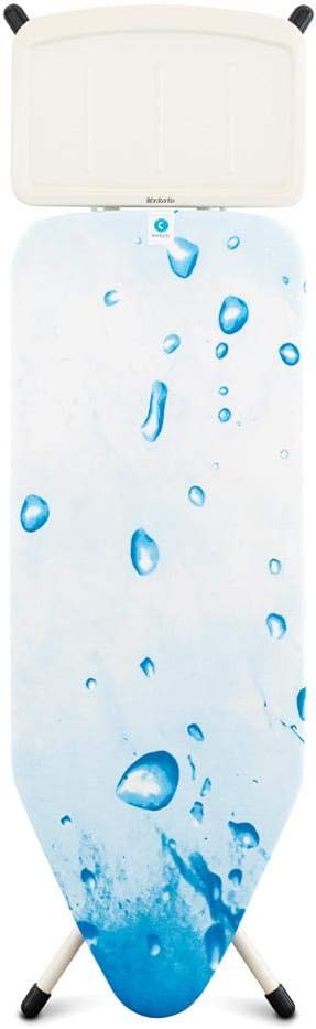 Brabantia Size C Ironing Board 7 Height Options, Solid Steam Unit Rest Holder by BrabantiaUSA