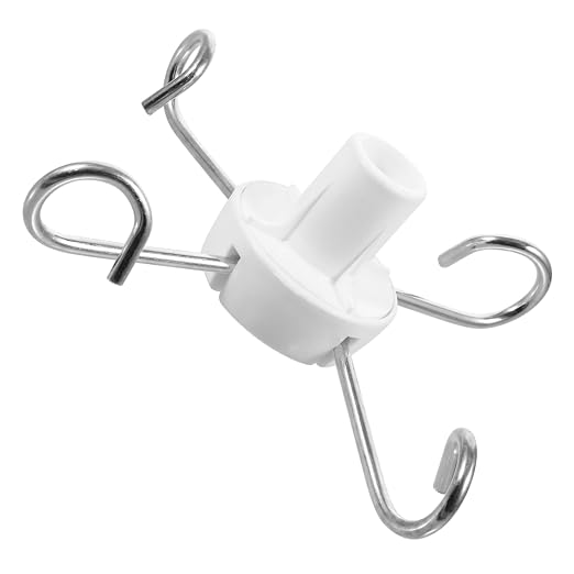 NOLITOY 3pcs Stainless Steel Infusion Stand Hook Infusion Rack Accessory - Image 3