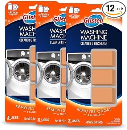 Glisten Washing Machine Cleaner & Freshener Deodorizer by Glisten