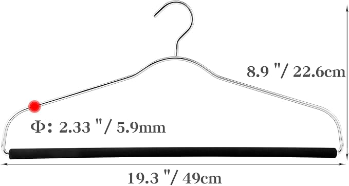 Extra-Wide Drapery Hangers Blanket Hangers Heavy Duty Space Saving - Image 2
