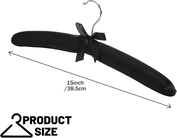 Jetec 24 Pieces Satin Padded Hangers - Image 3