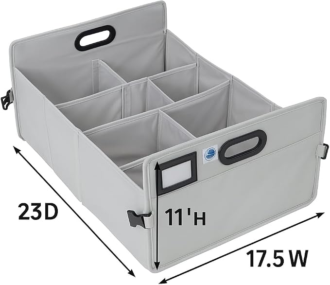Collapsible Laundry Tote with Handles 51L - Image 9