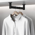 Cloakroom/Balcony Garment Rail Bar, Premium Oval Wardrobe Pole by Unknown