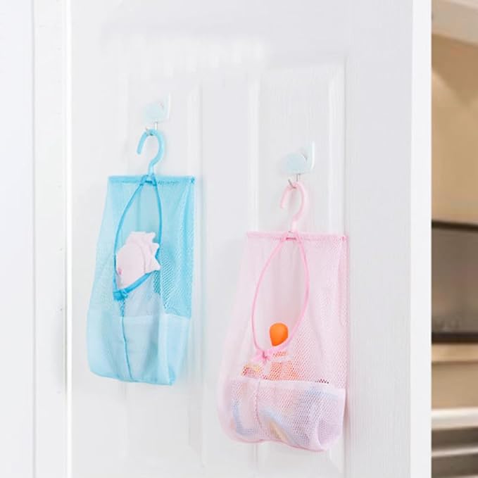 ABOOFAN Hanging Mesh Clothespin Storage Bag Multi-Purpose Organizer - Image 6