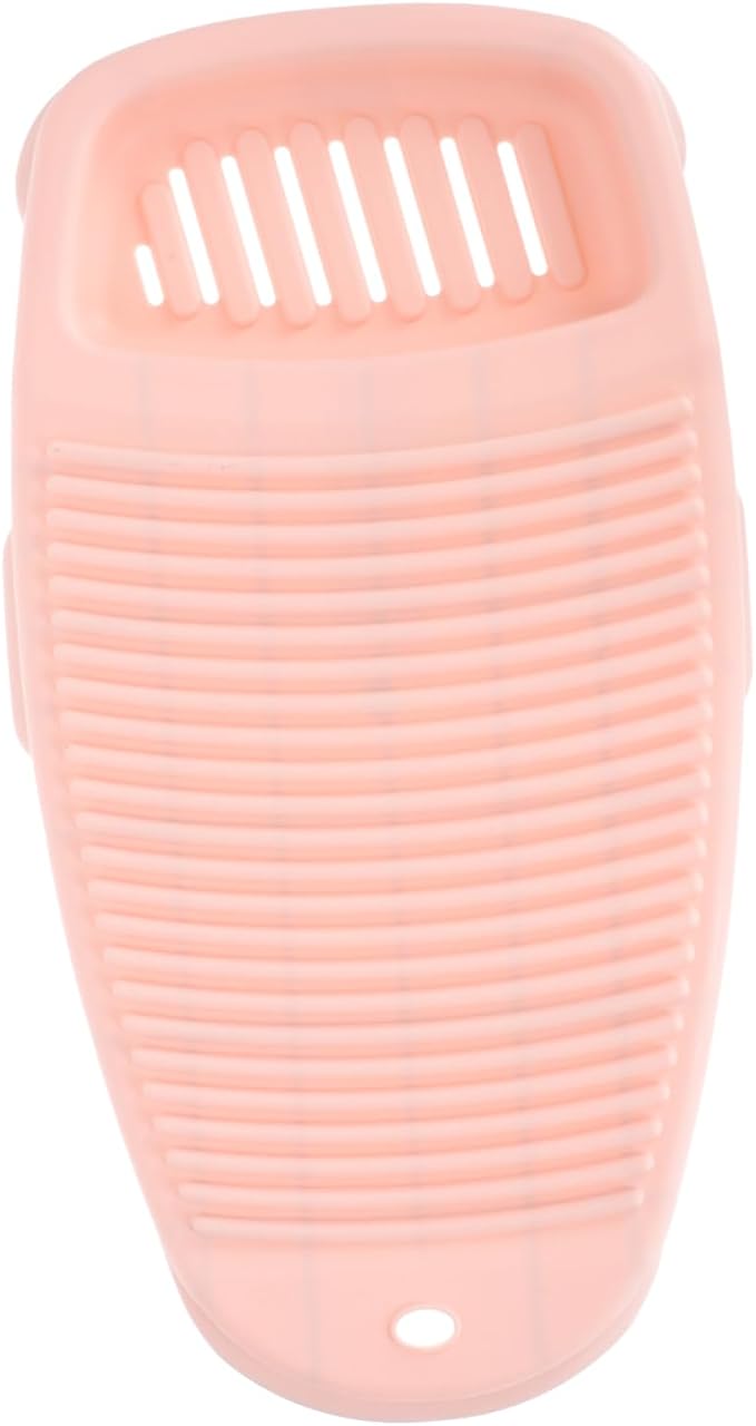 -Slip Laundry Scrub Board Sturdy Dormitory Washboard Mini Washing Board by FOMIYES