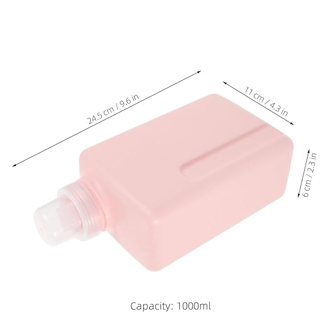 SOIMISS 2pcs Square Laundry Liquid Dispenser Bottles - Image 2
