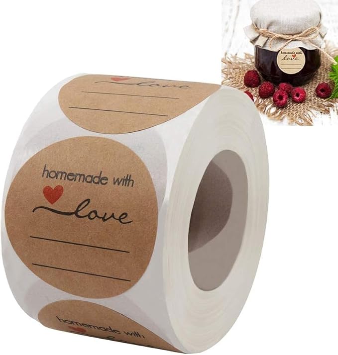 Jam and Jelly Jar Canning Labels by Bueake