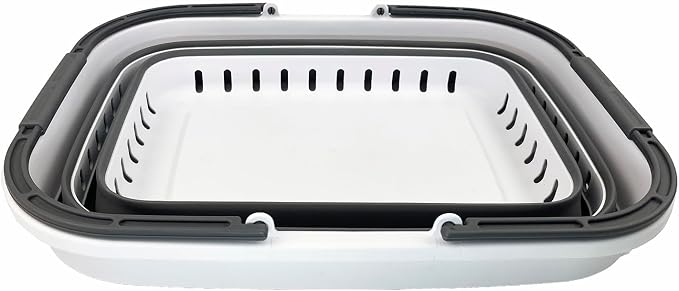 SAMMART 26L Collapsible Plastic Laundry Basket - Image 4